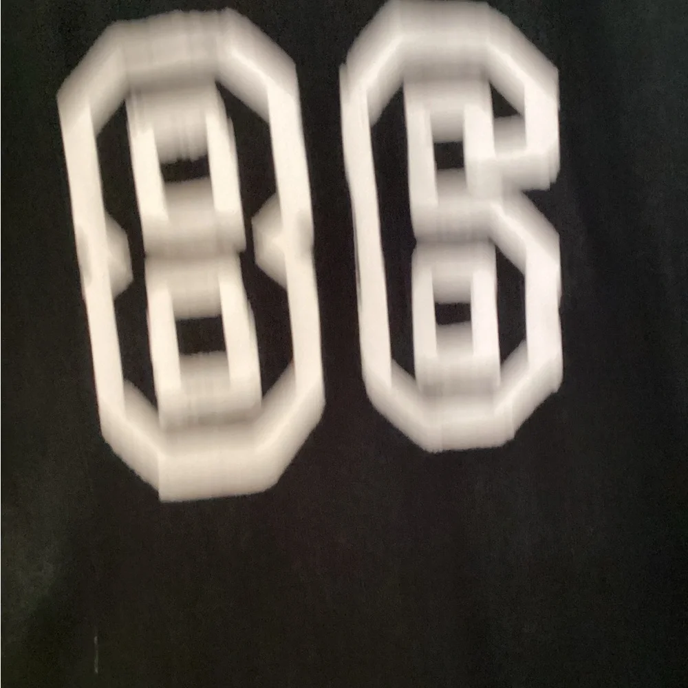 Victoria's Secret Wide leg lounge pants  with '86' Design 🖤FINAL PRICE 🖤 - Picture 3 of 11